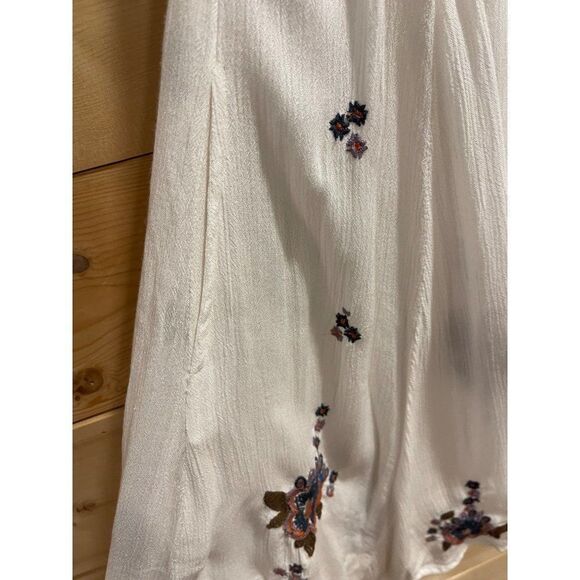 Free People Oxford White Embroidery Boho Dress Small *Flawed* - Picture 9 of 10